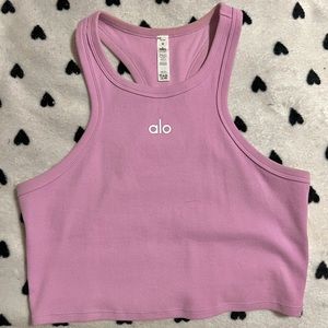 Alo Yoga aspire tank - pink lavender